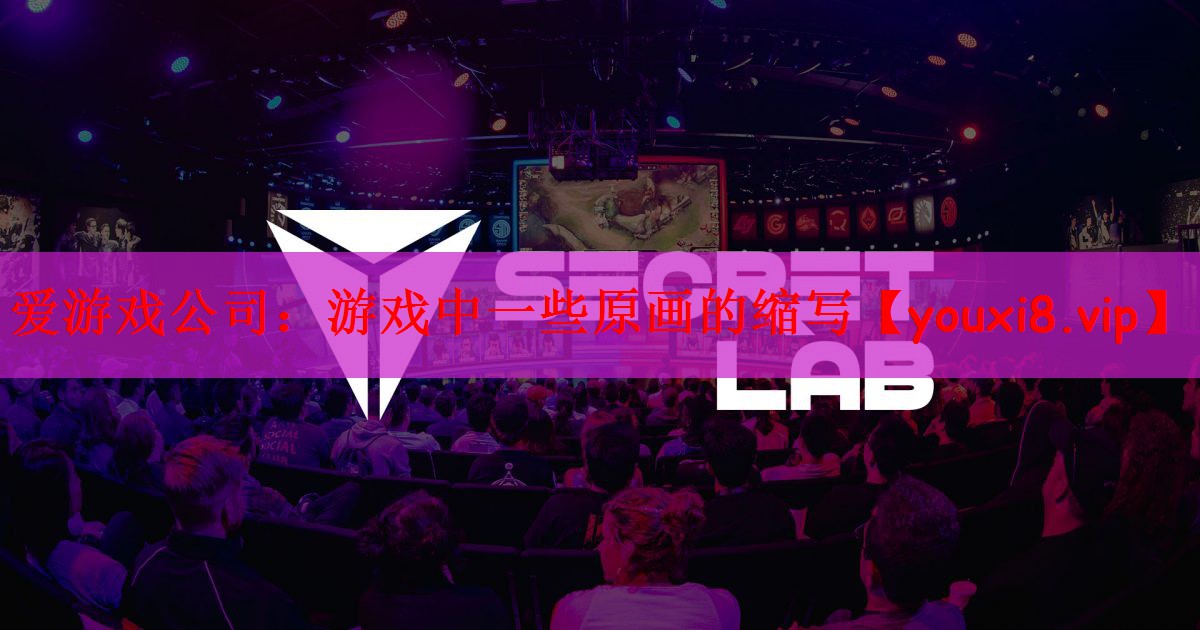 爱游戏公司：游戏中一些原画的缩写